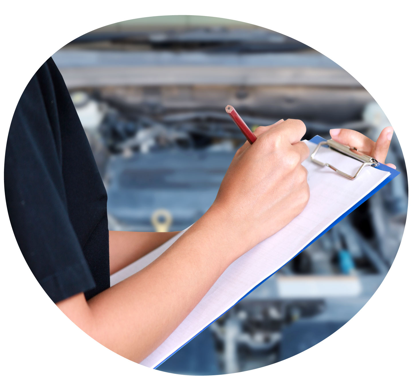 relance au service bon de commande work order Automobile maintenance schedule follow-up